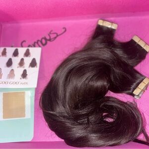 Luxurious Natural Tape-in Hair Extensions